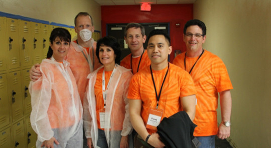 gsk-school-makeover School Makeover Charity Team Building