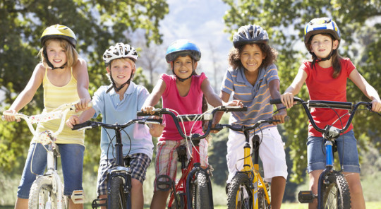 deloitte-gives-bicycles-to-charity-kids Bike Building Event Houston