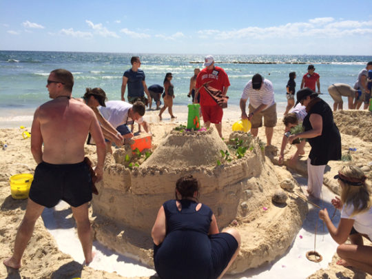 Sand Castle Corporate Sand Castle Team Building