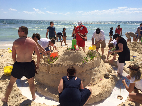 Corporate Sand Castle Team Building