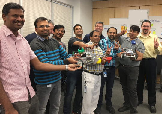 Autodesk Robot Engineering Senior Leadership Robot Team Event