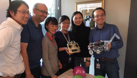 Genentech Robot Team Event Burlingame CA