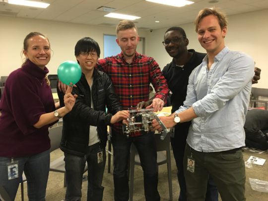Goolge 1 Corporate Robot Team Event