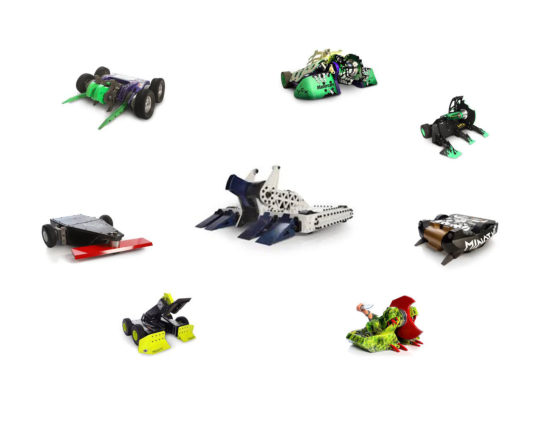 Eight BattleBots BattleBots 2019