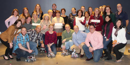NE Donor Services Boston Robot Team Event