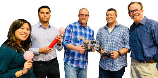 Bluechiptek Robot Corporate Team Building Cupertino