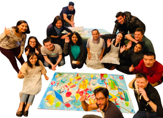 CyberCube 1 Art Themed SF Team Building