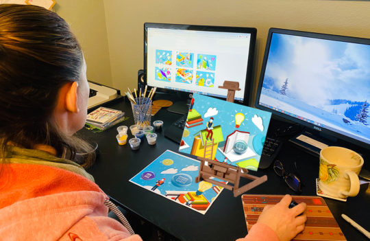 Virtual Painting by the Masters