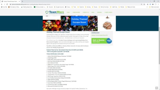 Themed Virtual Event