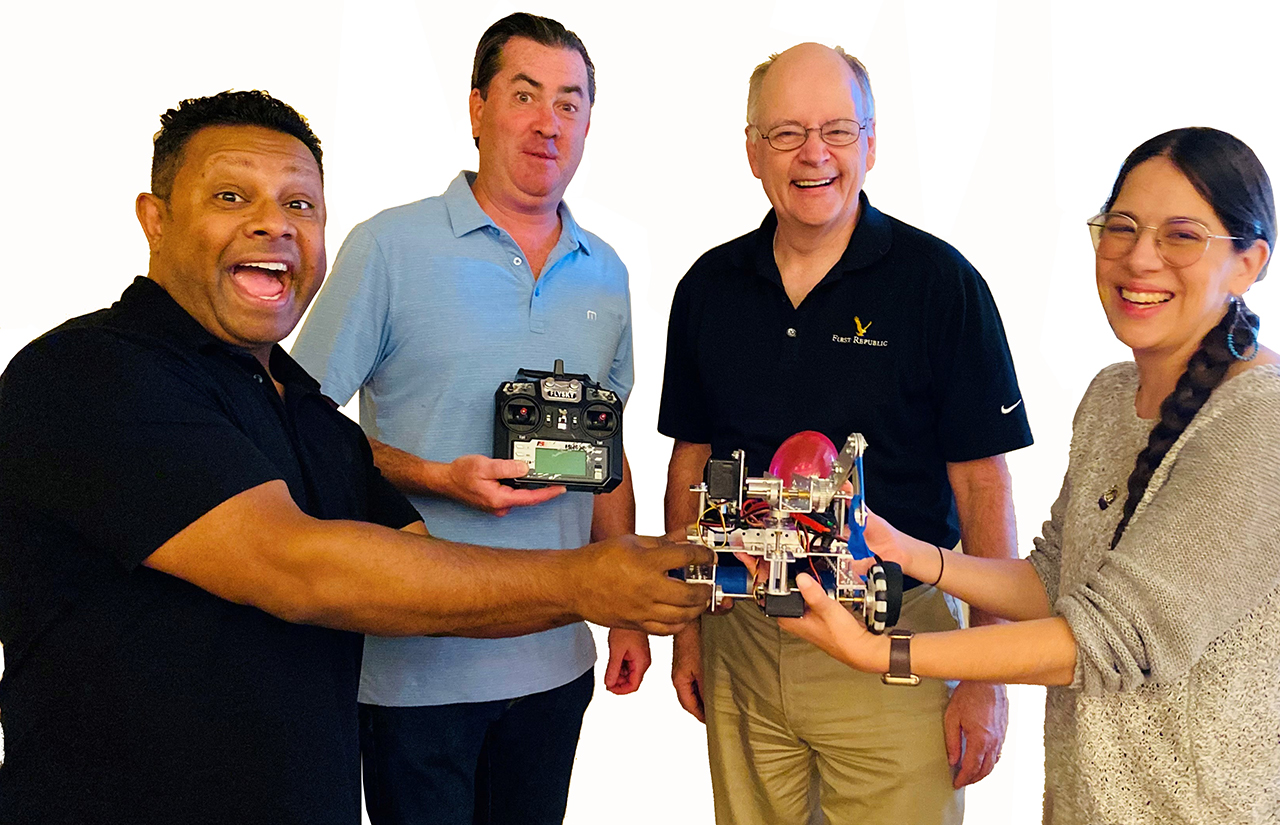 First 1280 Monterey Robot Team Building