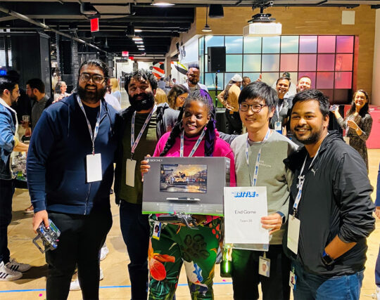 linkedin 1280 LinkedIn NYC Robot Team-Building