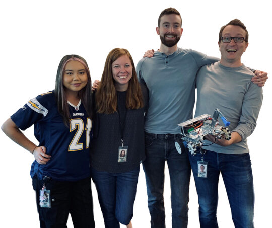 Google Teams Build Robots