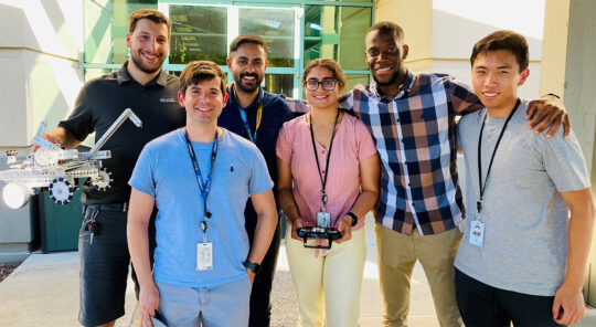 Outside Onsite Robot TeamBuilding