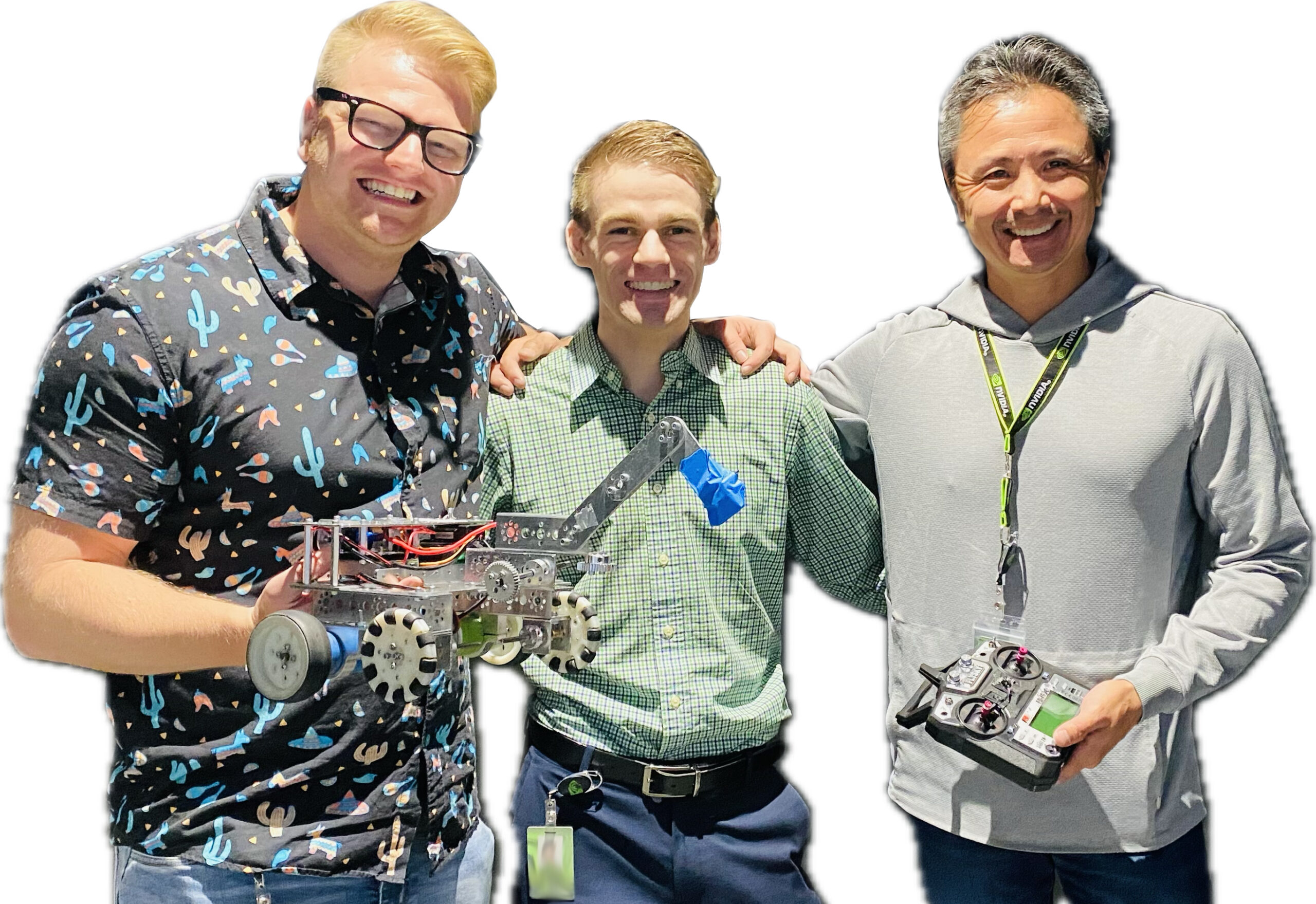 NVIDIA Robot Team Building