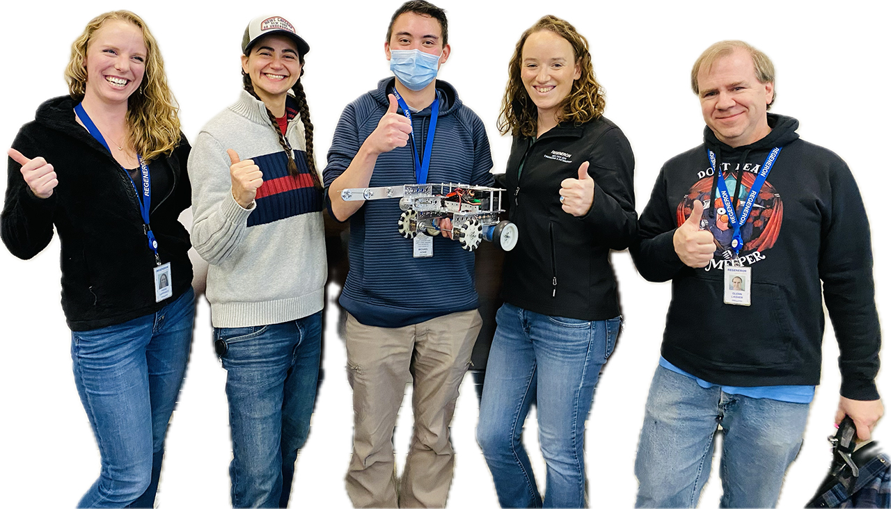 Regeneron Regeneron Repeats Robot Teambuilding