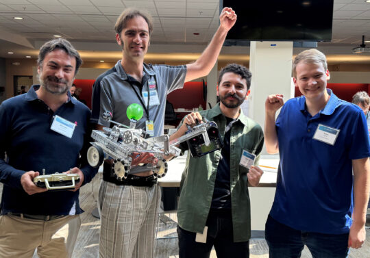 Tek Final Tektronix Robot Teambuilding Cleveland