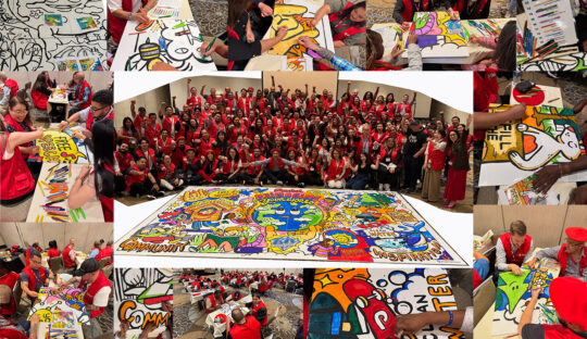 Blog Image Pentel Coloring Team Event