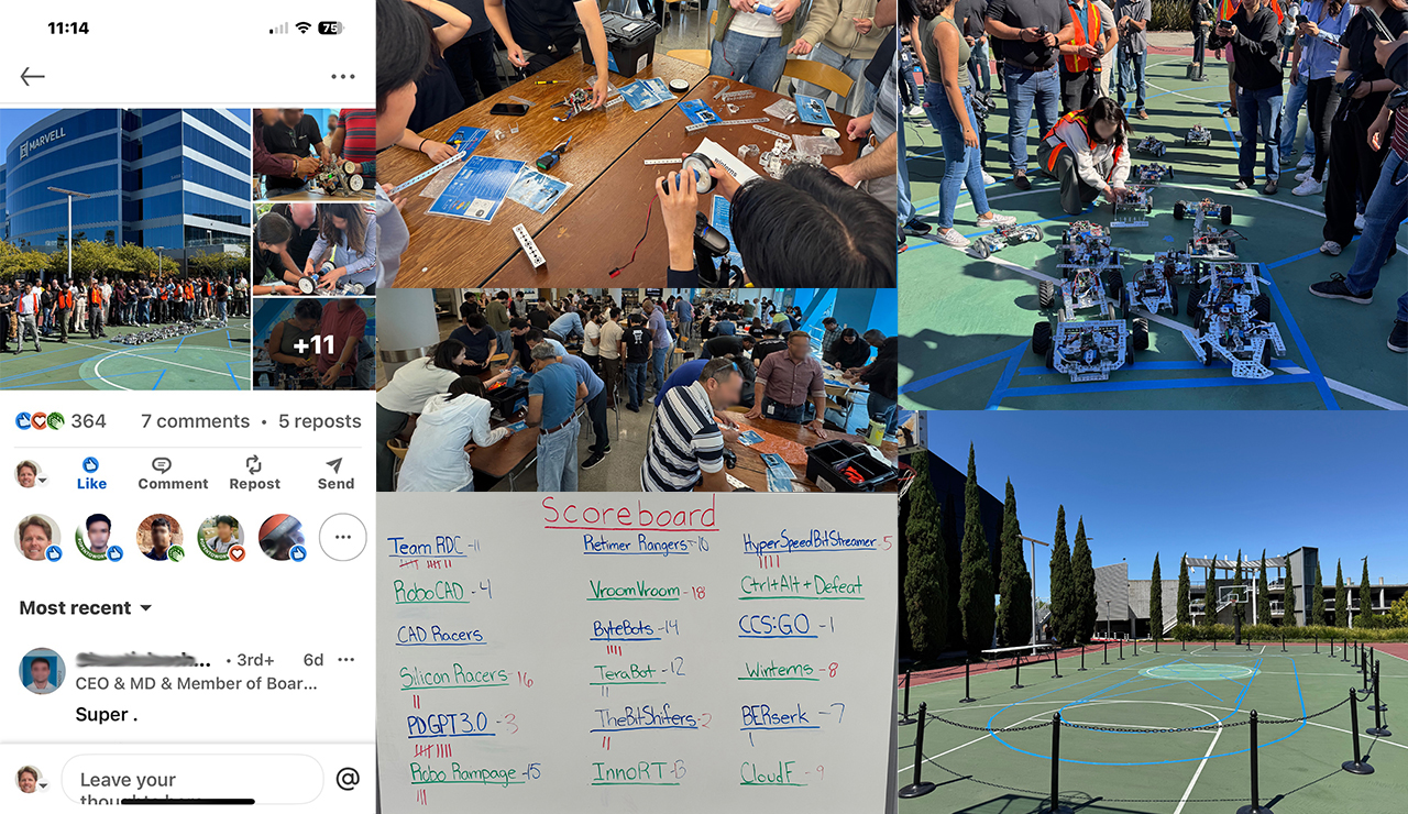 Marvell Blog Photo Robot Racing with Marvell
