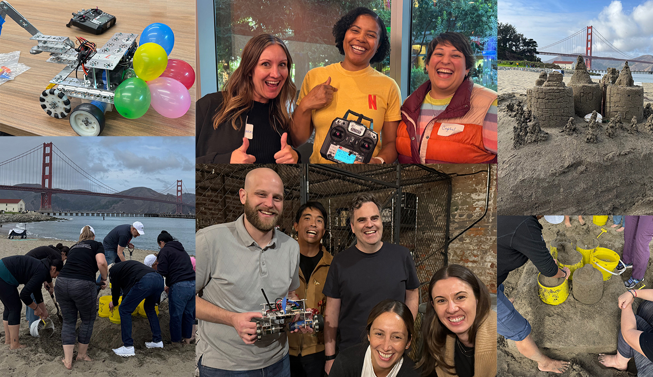 Netflix Door Dash Sand Castle Netflix DoorDash and SandCastles