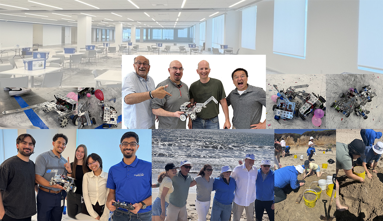 Blog Mid June to Mid July Sandcastle Building and Robots